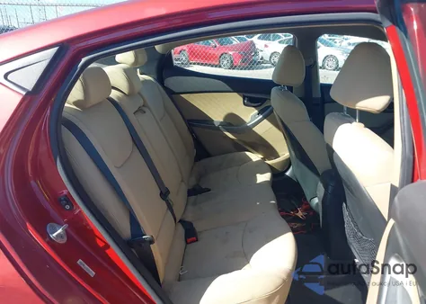 2012 Hyundai Elantra Gls (Ulsan Plant) z USA, uszkodzony, nr VIN KMHDH4AE4CU251737